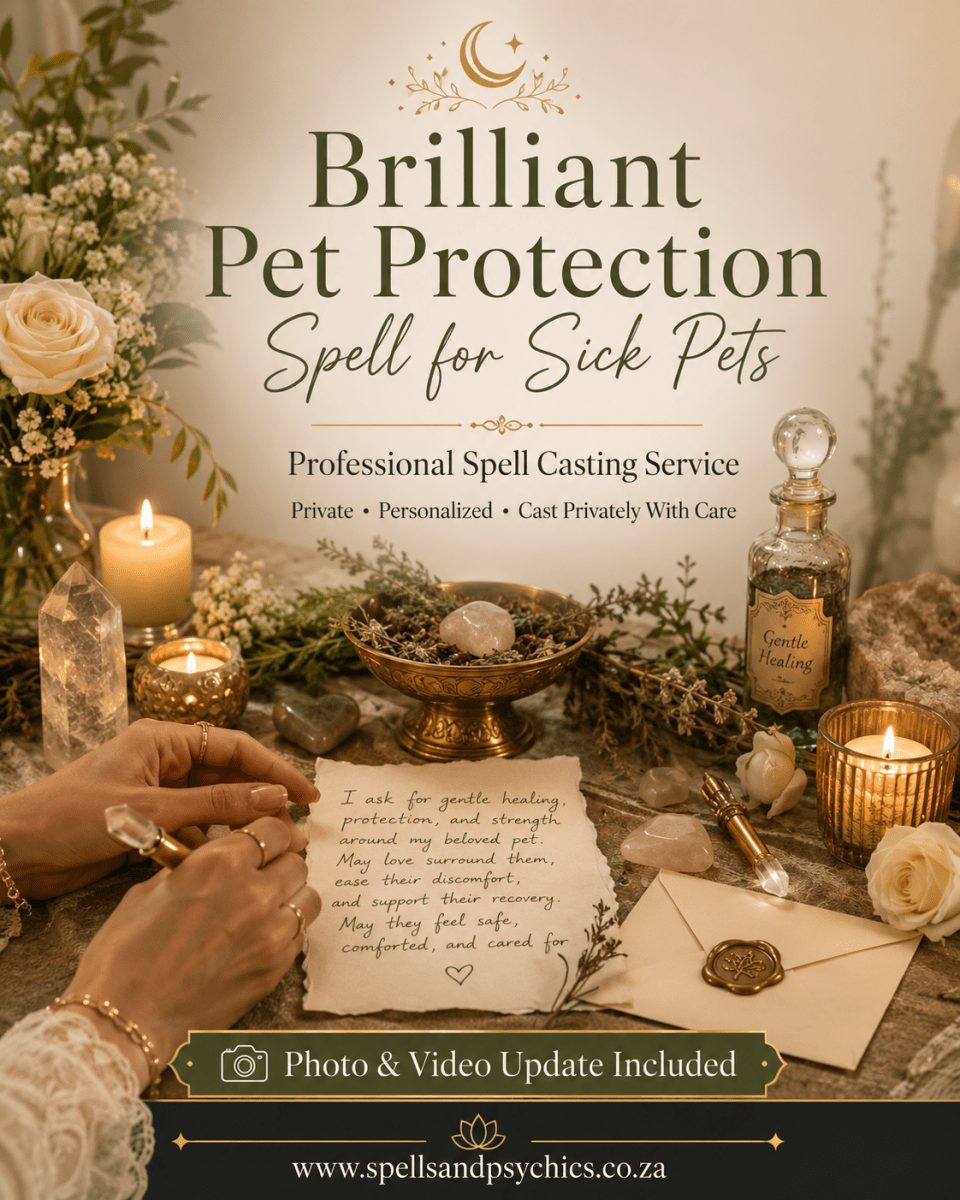 Brilliant Pet Protection Spell for Sick Pets - Spells and Psychics