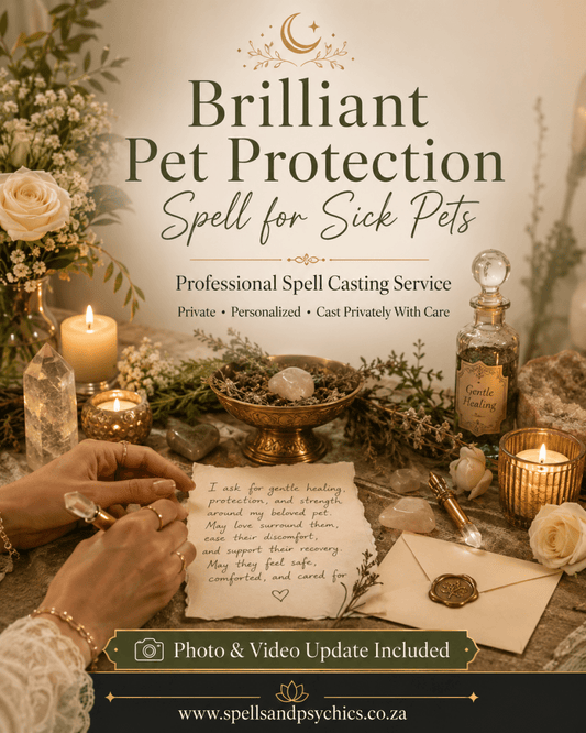 Brilliant Pet Protection Spell for Sick Pets - Spells and Psychics