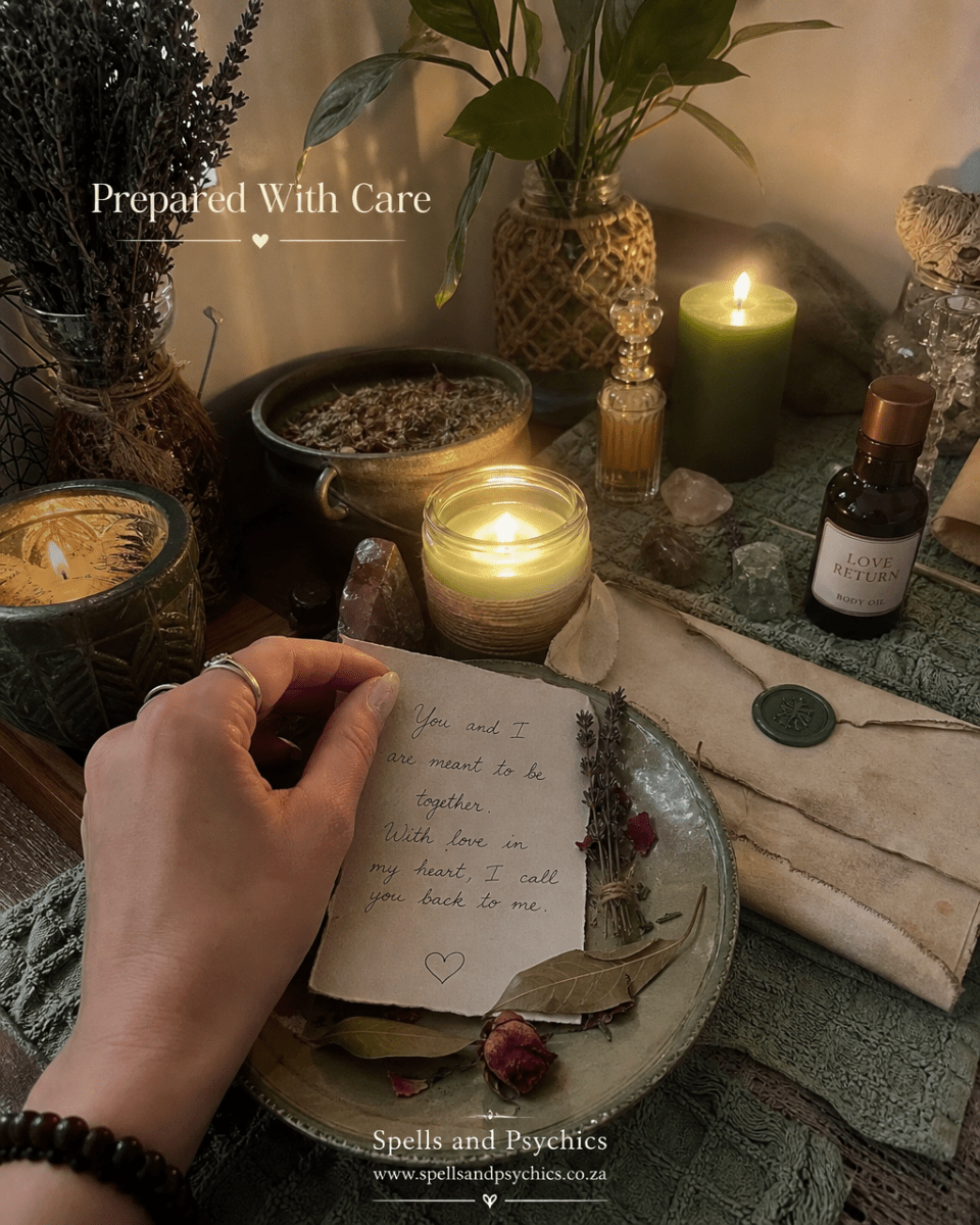 Bring My Love Back to Me Spell | Return Your Ex - Spells and Psychics