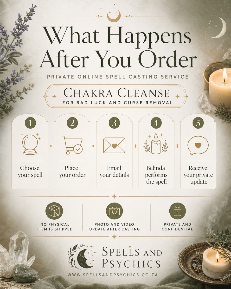 Chakra Cleanse for Bad Luck and Curse Removal - Spells and Psychics