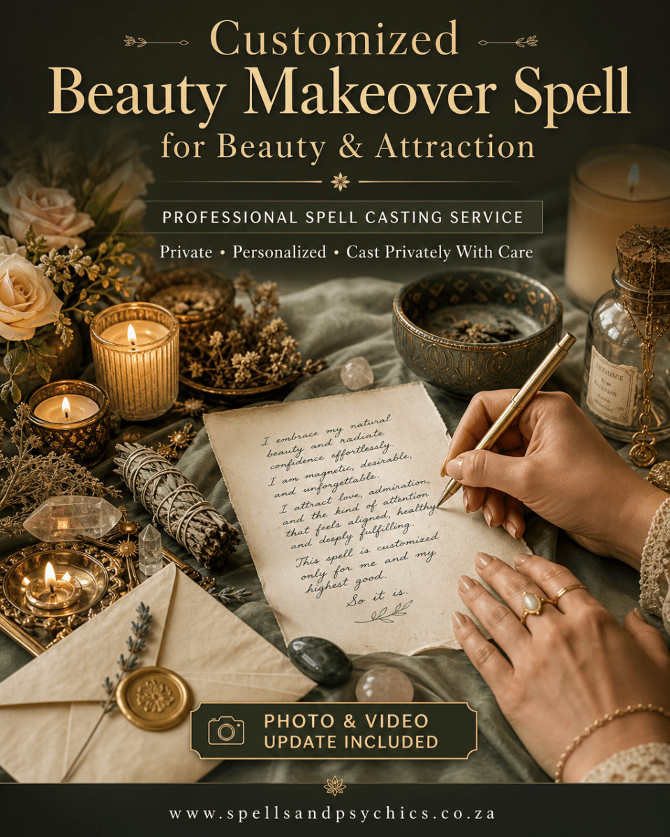 Customized Beauty Makeover Spell for Beauty & Attraction - Spells and Psychics