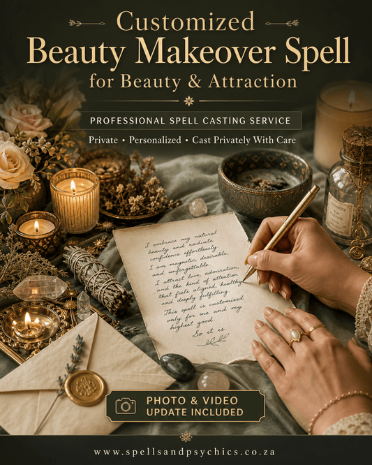 Customized Beauty Makeover Spell for Beauty & Attraction - Spells and Psychics