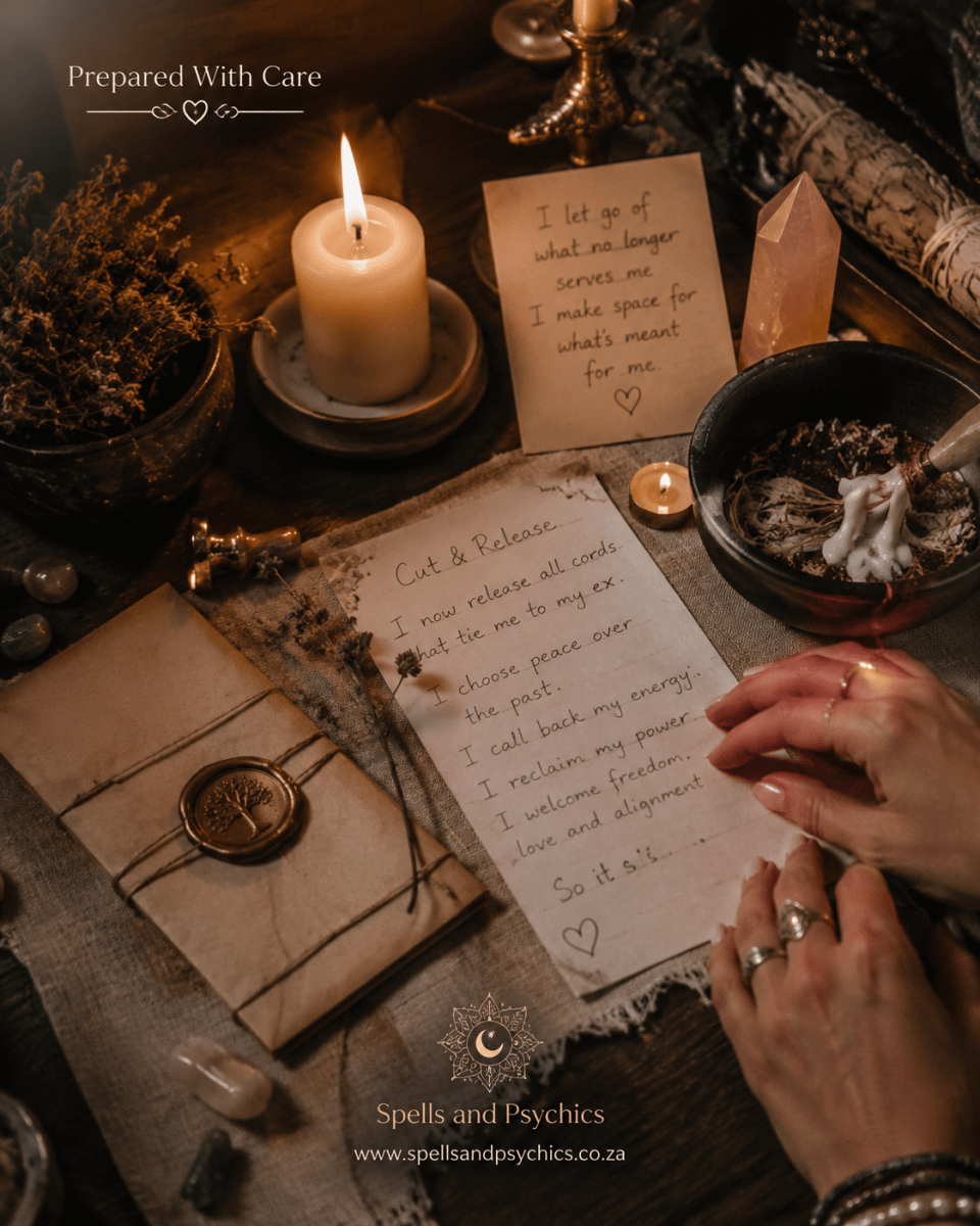 Cut Cords Spell to Break Soul Ties and Release Your Ex - Spells and Psychics