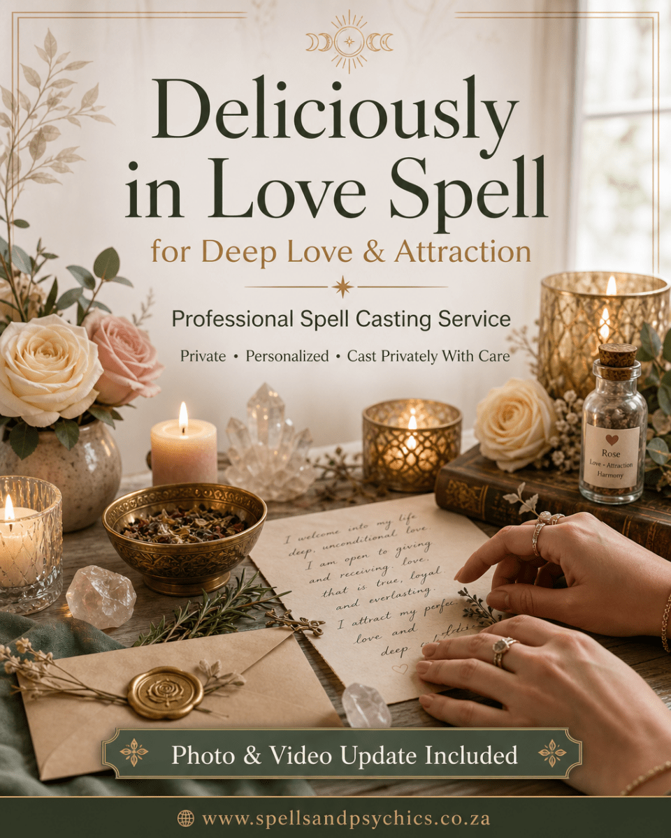 Deliciously in Love Spell for Deep Love & Attraction - Spells and Psychics