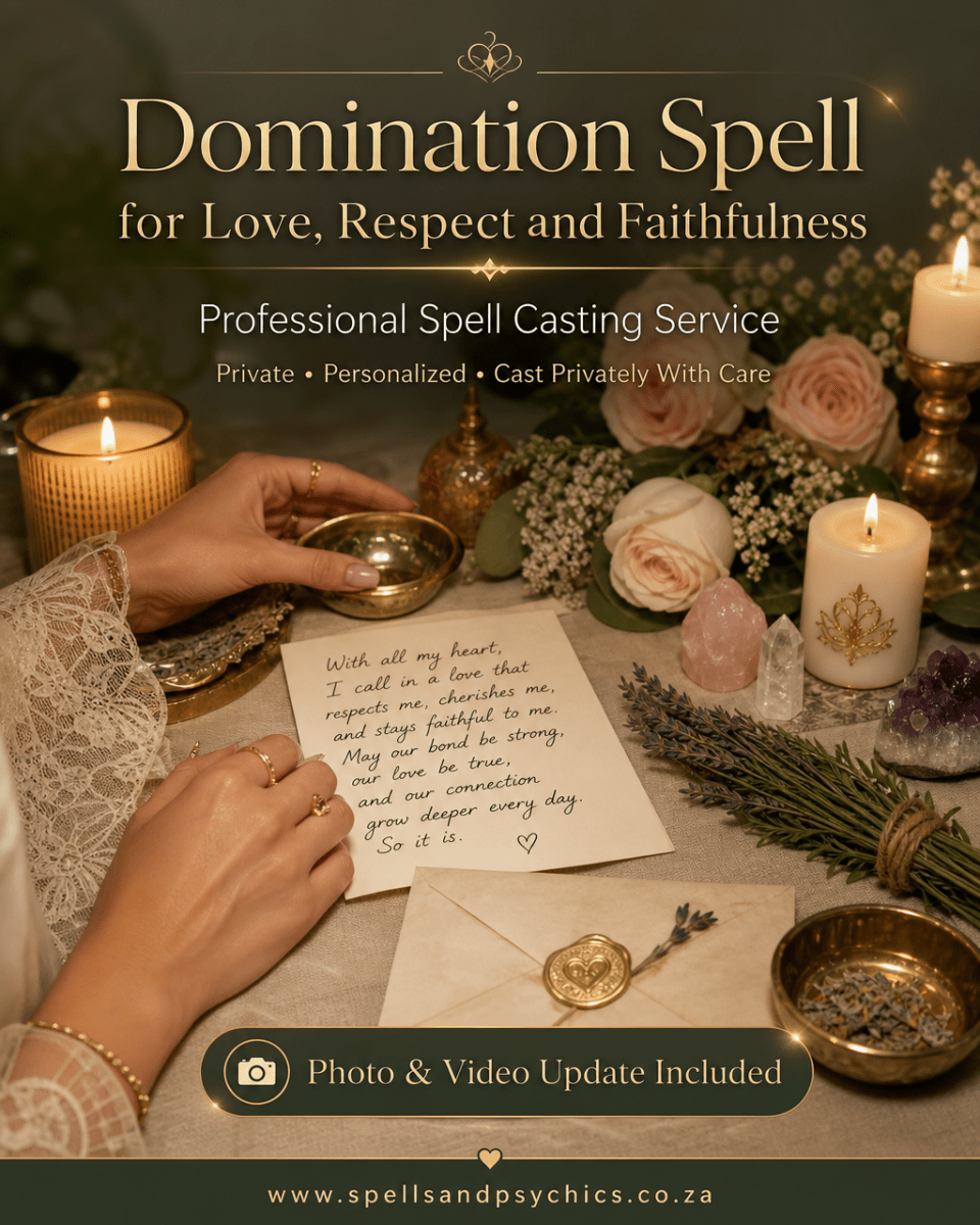 Domination Spell for Love, Respect and Faithfulness - Spells and Psychics