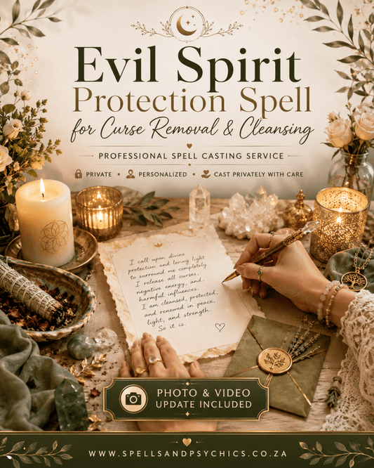 Evil Spirit Protection Spell for Curse Removal & Cleansing - Spells and Psychics
