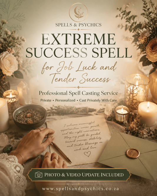 Extreme Success Spell for Job Luck and Tender Success - Spells and Psychics