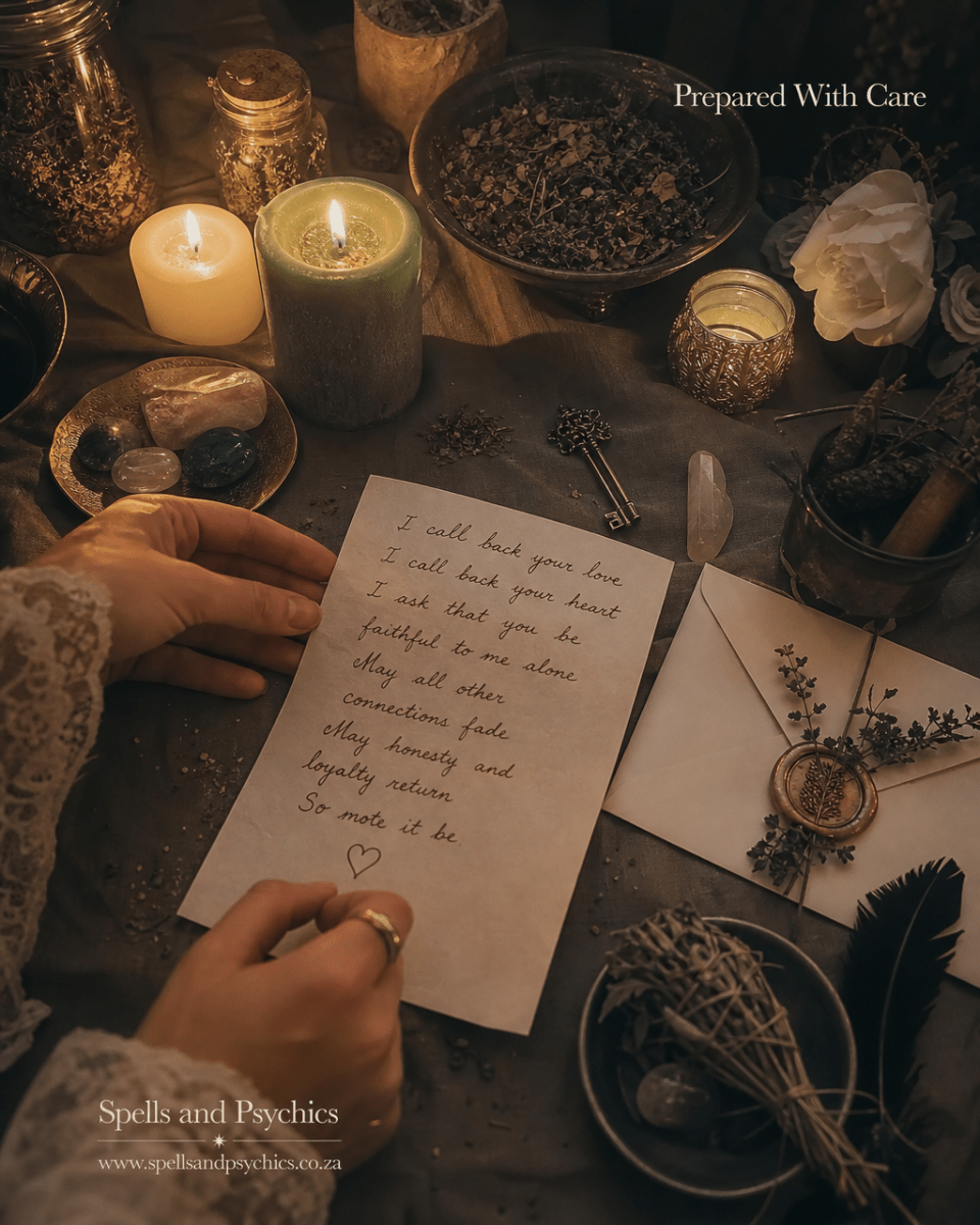 Faithfulness Spell to Help Stop Cheating in Love - Spells and Psychics