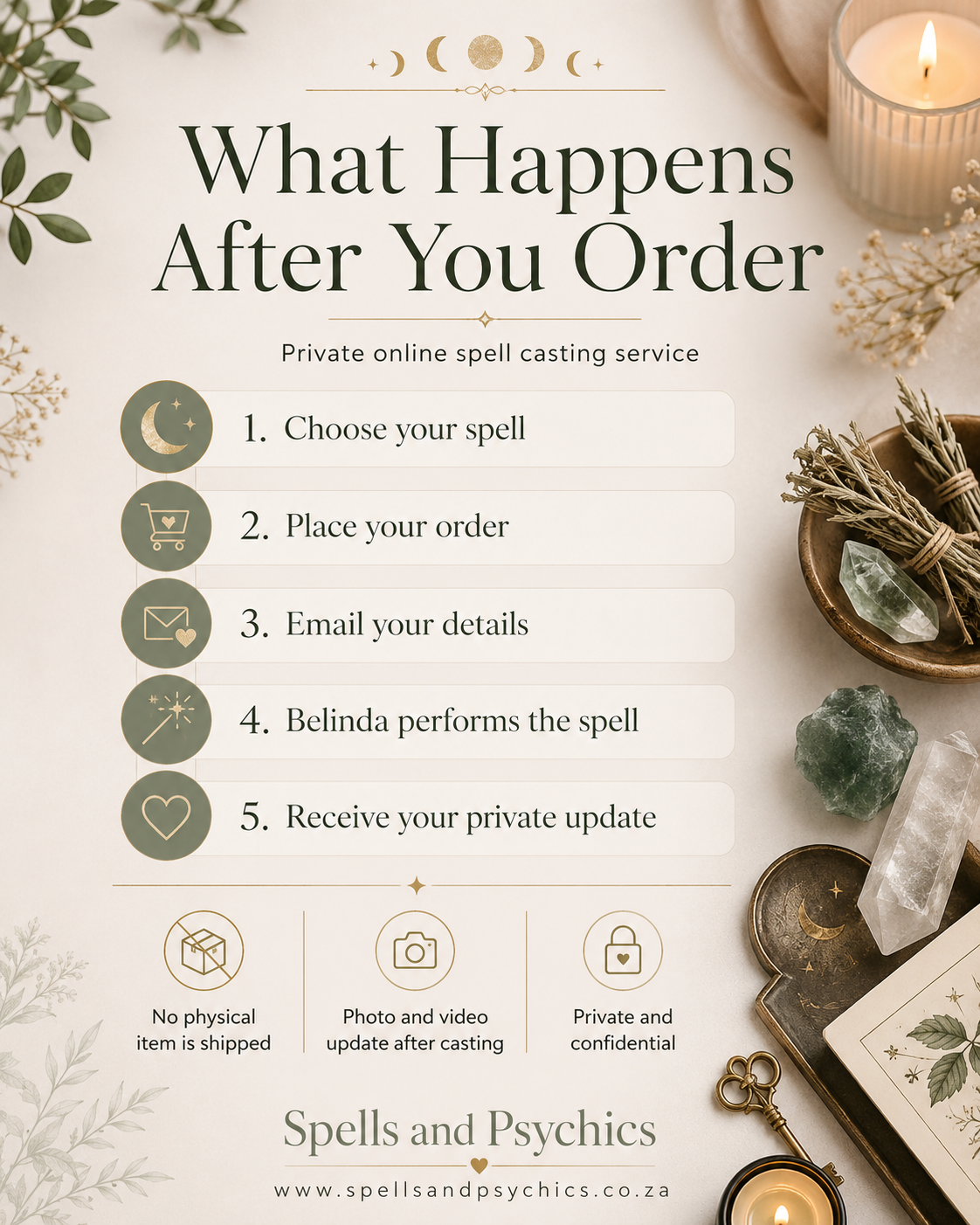 Bring My Love Back to Me Spell | Return Your Ex what happens after you order ritual service image