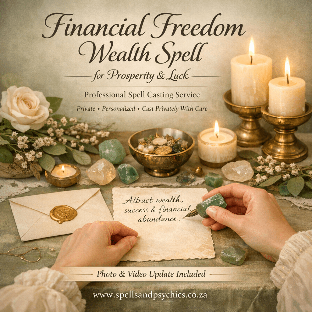 Financial Freedom Wealth Spell for Prosperity & Luck - Spells and Psychics