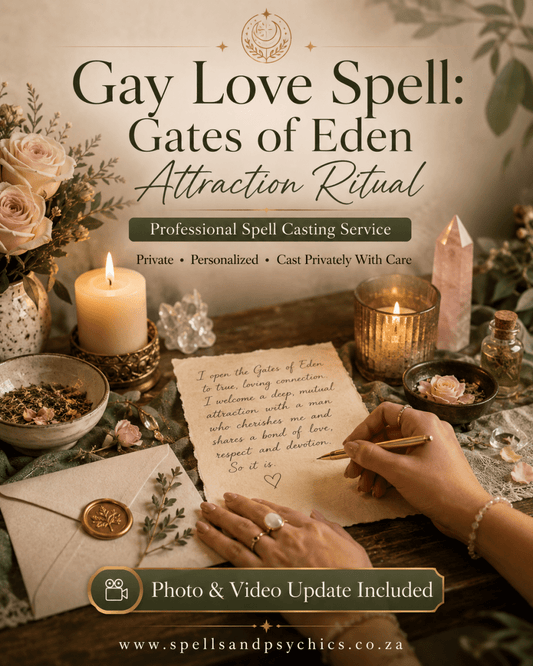 Gay Love Spell: Gates of Eden Attraction Ritual - Spells and Psychics