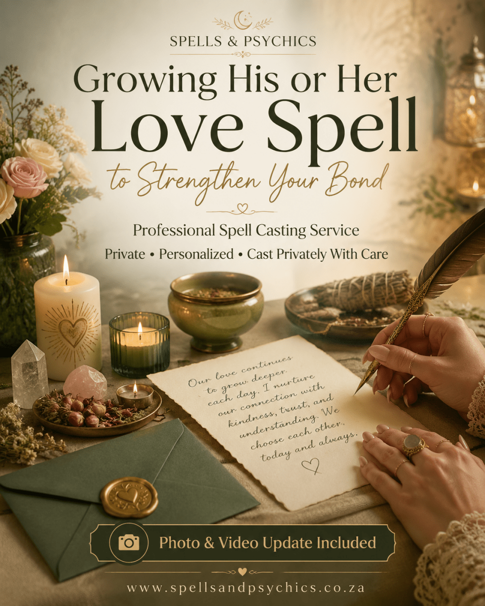 Growing His or Her Love Spell to Strengthen Your Bond - Spells and Psychics