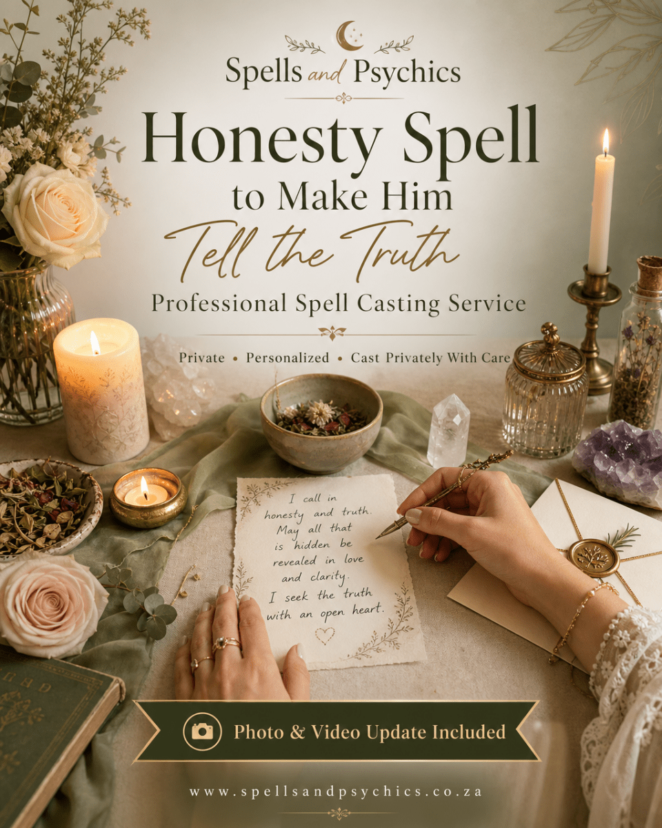 Honesty Spell to Make Him Tell the Truth - Spells and Psychics
