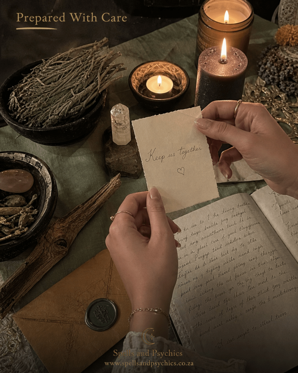 Keep Us Together Love Binding Spell - Spells and Psychics