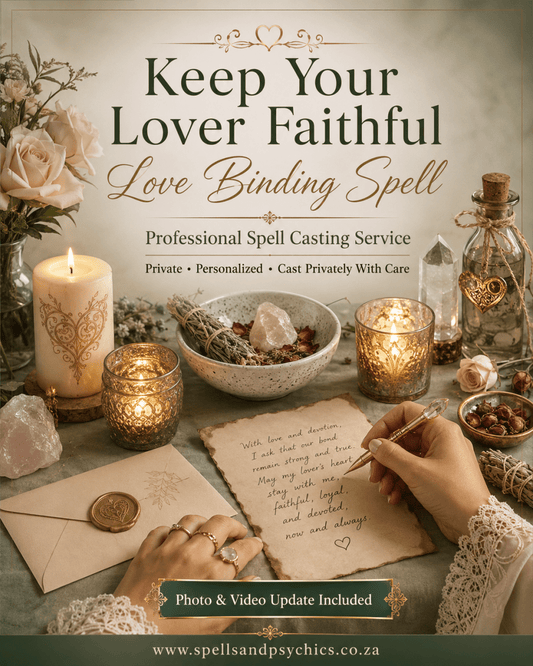 Keep Your Lover Faithful Love Binding Spell - Spells and Psychics