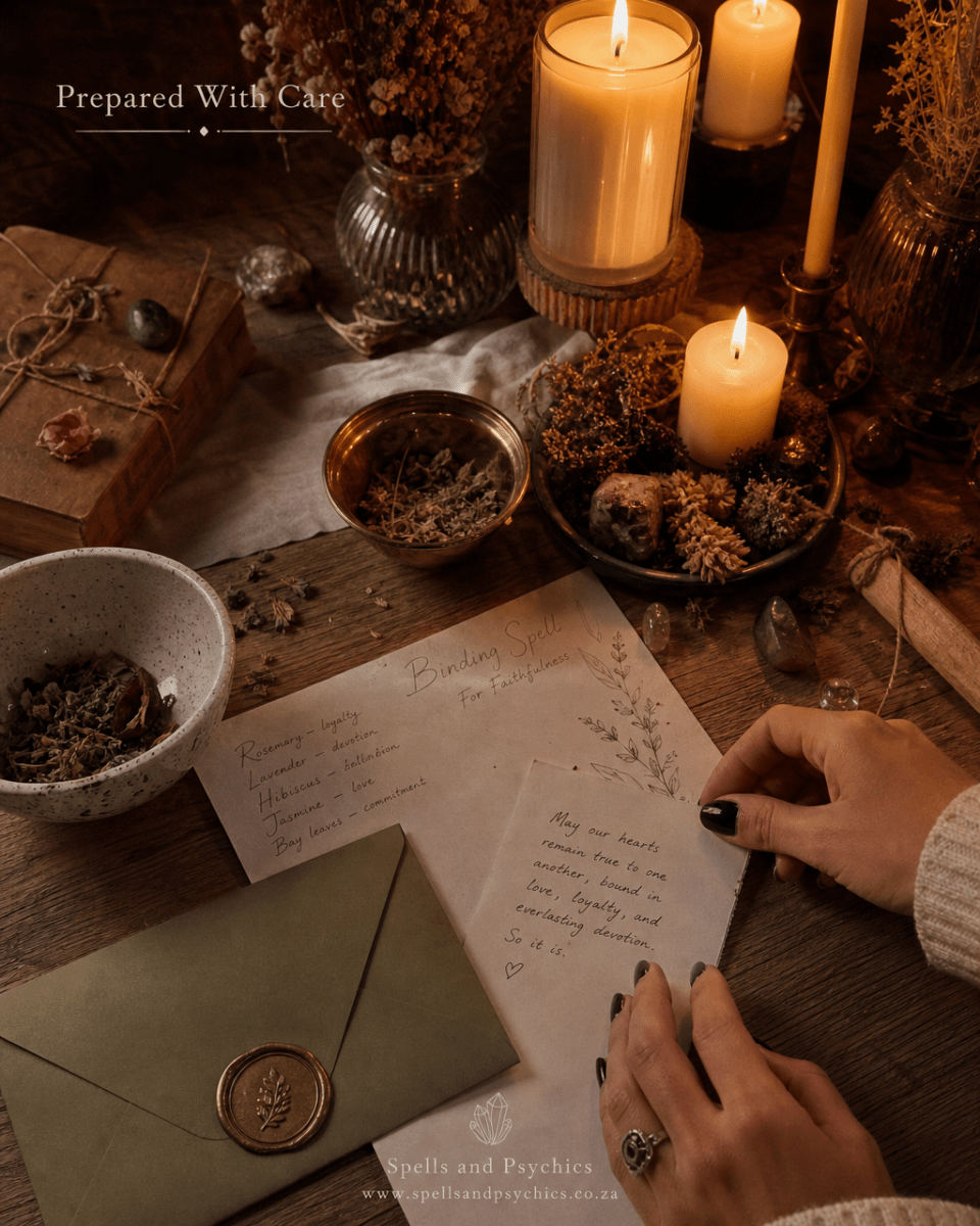 Keep Your Lover Faithful Love Binding Spell - Spells and Psychics