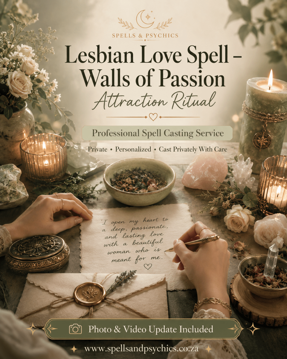 Lesbian Love Spell – Walls of Passion Attraction Ritual - Spells and Psychics