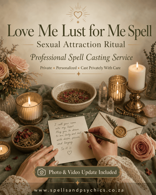 Love Me Lust for Me Spell – Sexual Attraction Ritual - Spells and Psychics