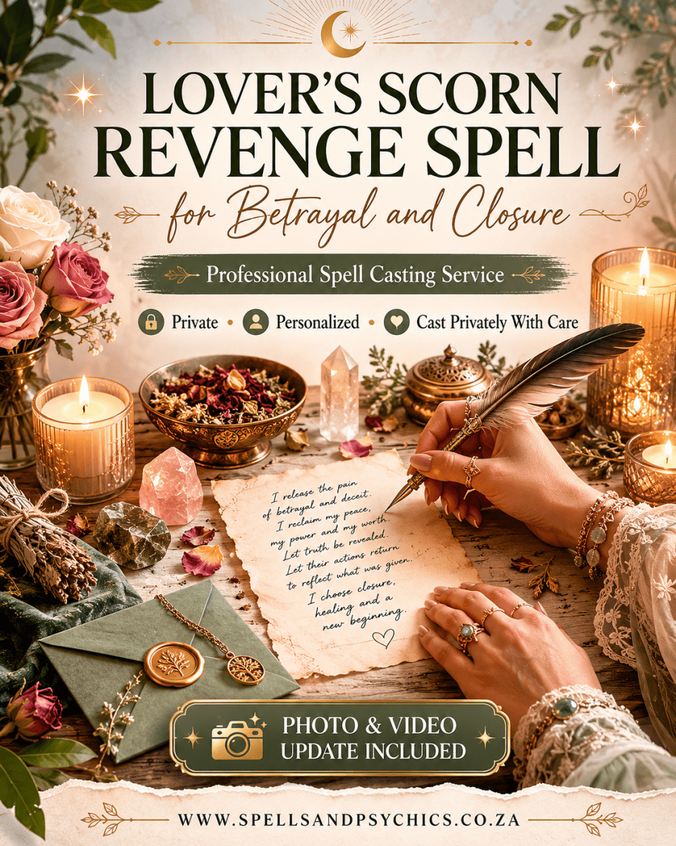 Lover’s Scorn Revenge Spell for Betrayal and Closure - Spells and Psychics