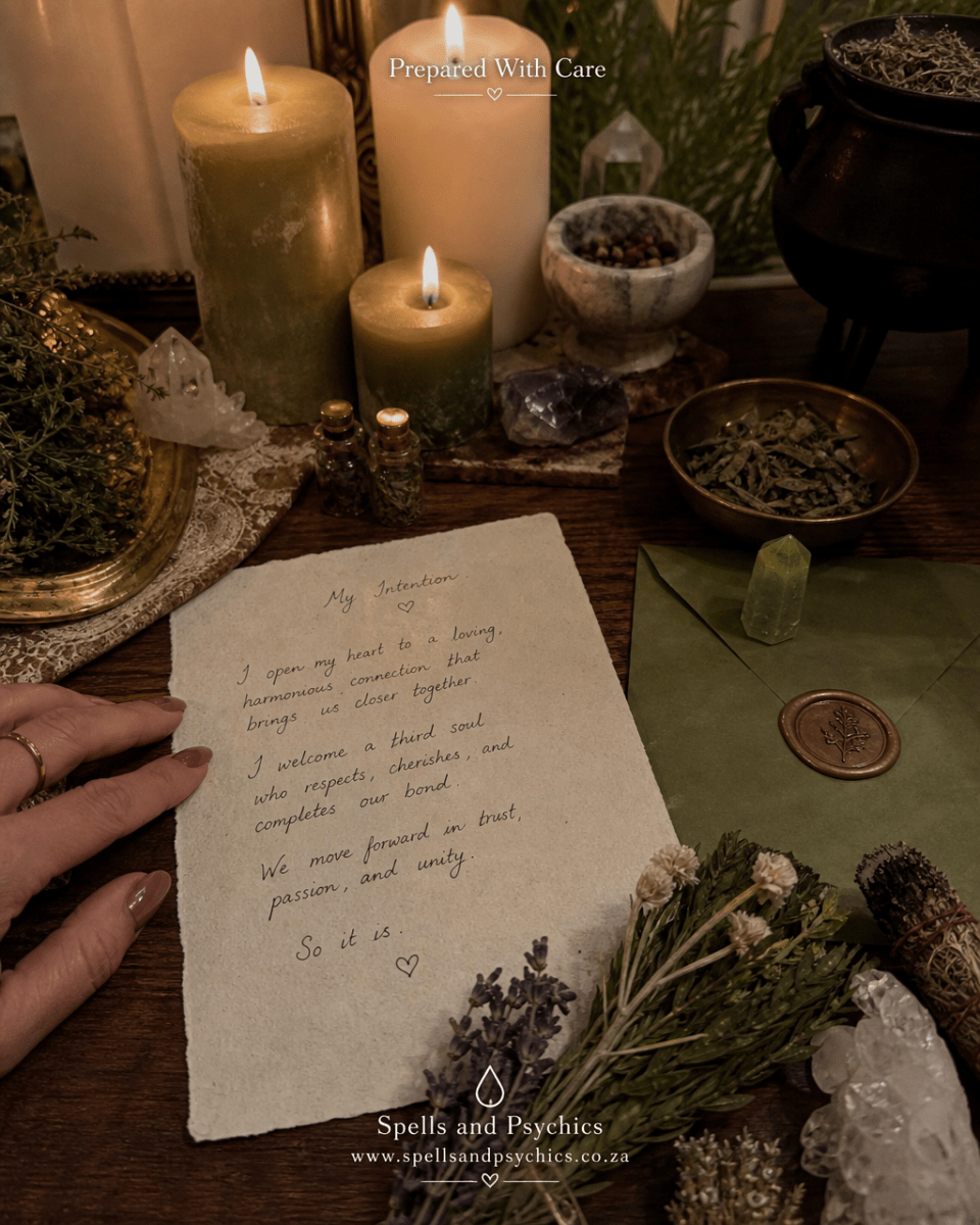 Lusty Threesome Love Spell Casting for a 3rd Partner - Spells and Psychics