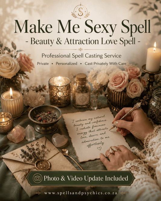 Make Me Sexy Spell - Beauty & Attraction Love Spell - Spells and Psychics