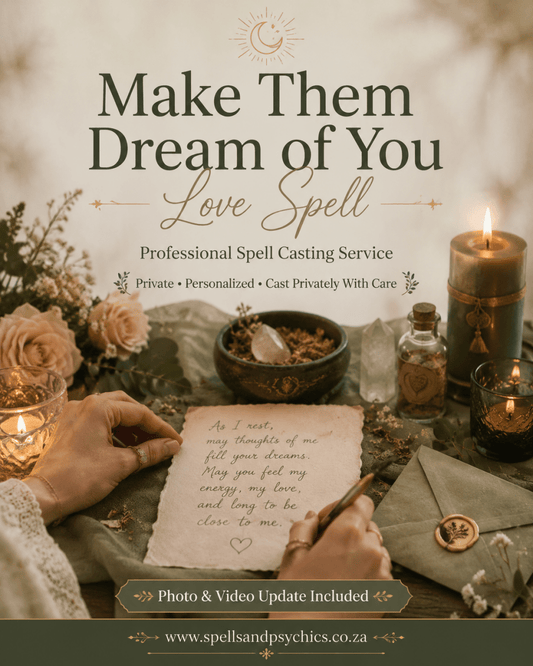 Make Them Dream of You Love Spell - Spells and Psychics