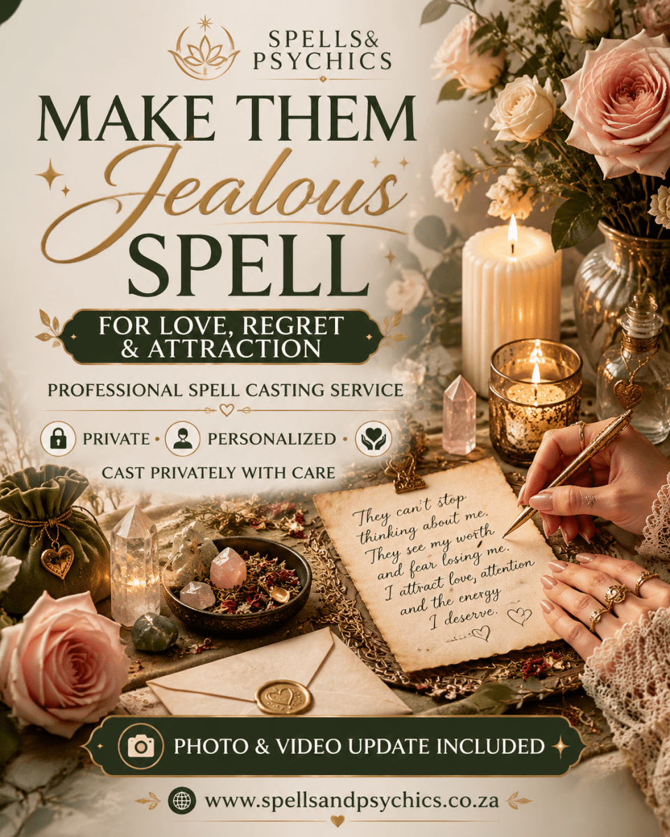 Make Them Jealous Spell for Love, Regret & Attraction - Spells and Psychics