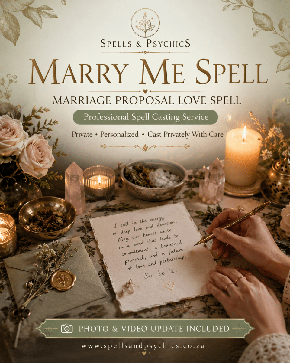 Marry Me Spell | Marriage Proposal Love Spell - Spells and Psychics