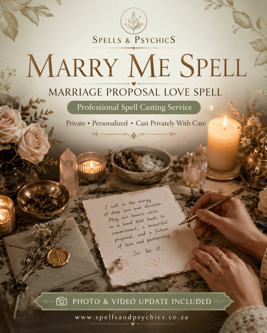 Marry Me Spell | Marriage Proposal Love Spell - Spells and Psychics