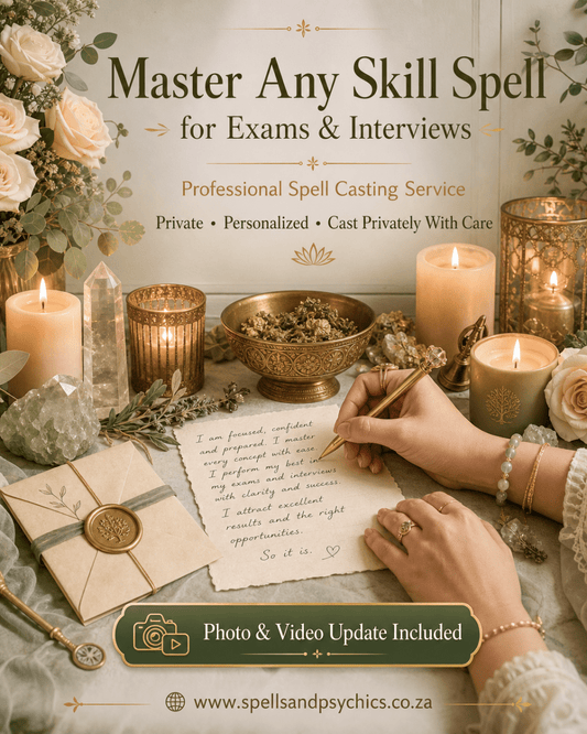 Master Any Skill Spell for Exams & Interviews - Spells and Psychics