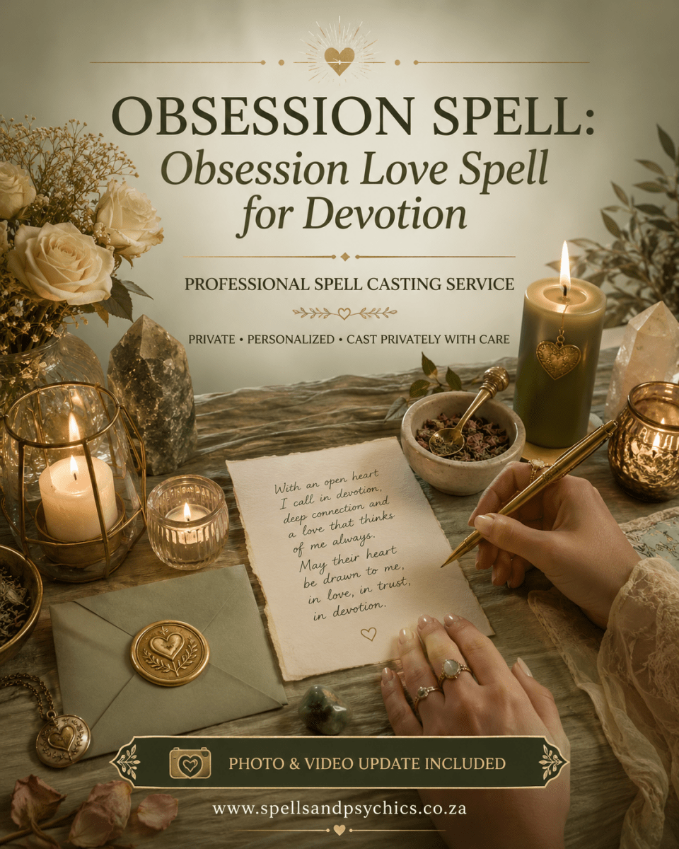 Obsession Spell: Obsession Love Spell for Devotion - Spells and Psychics