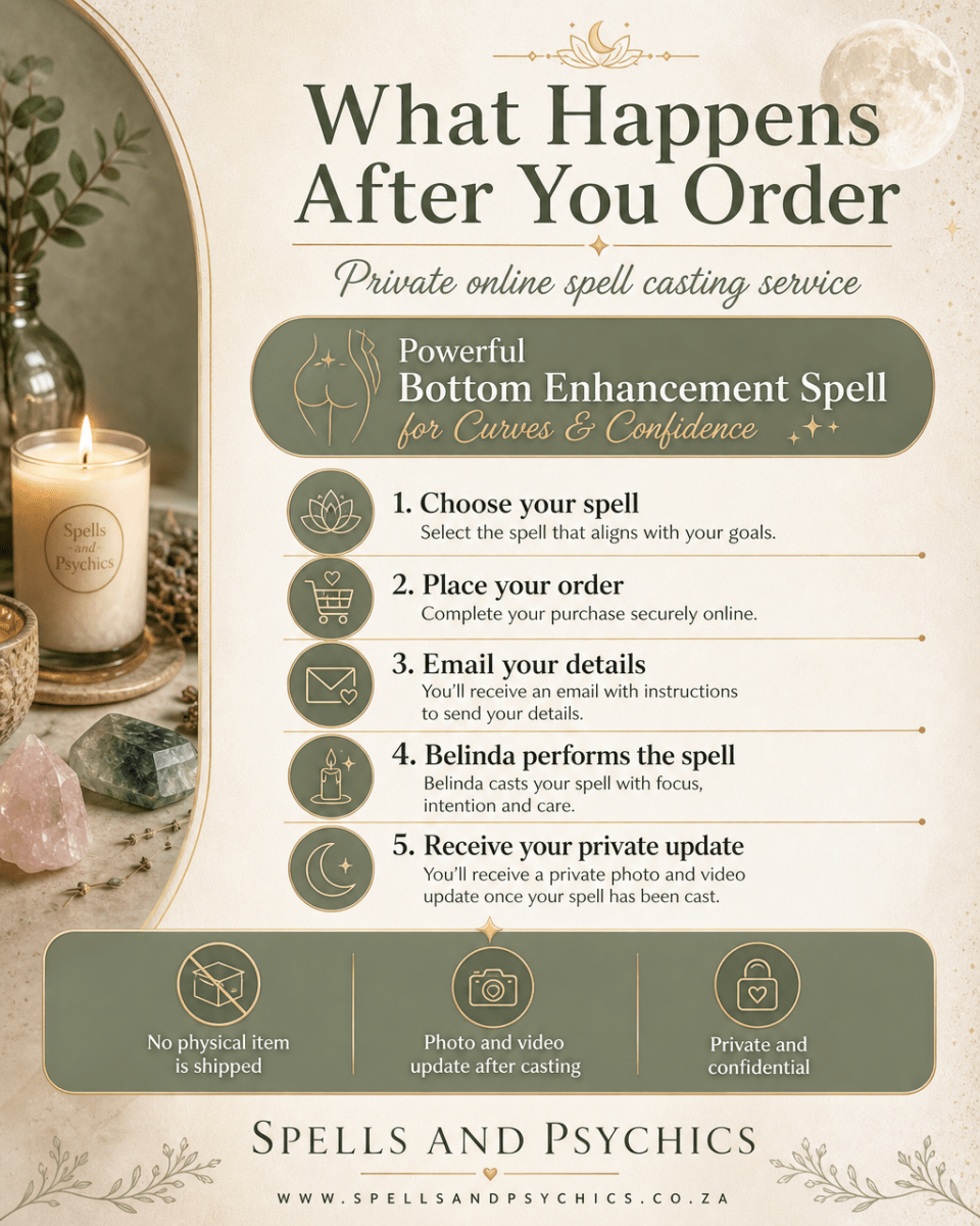 Powerful Bottom Enhancement Spell for Curves & Confidence - Spells and Psychics