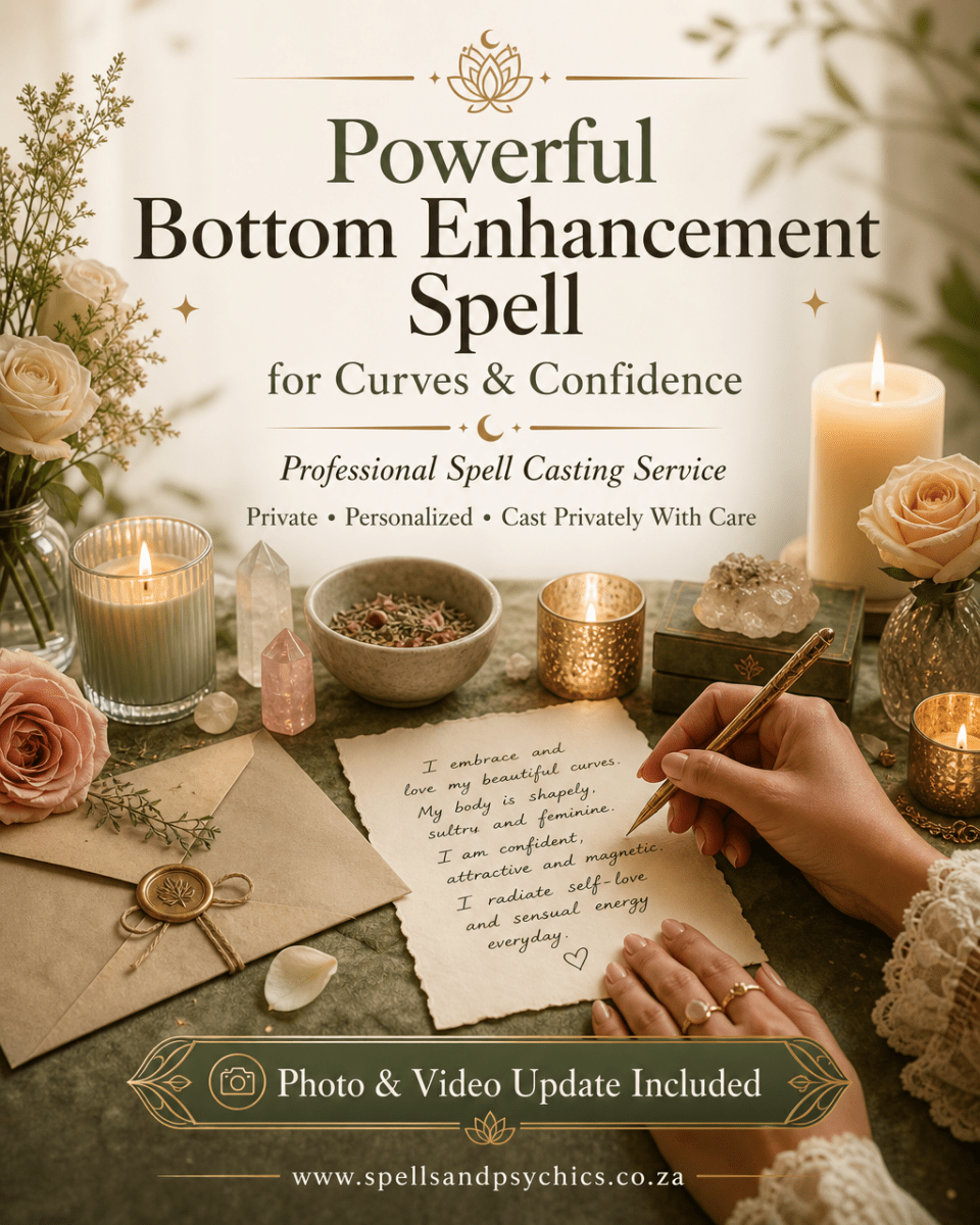 Powerful Bottom Enhancement Spell for Curves & Confidence - Spells and Psychics