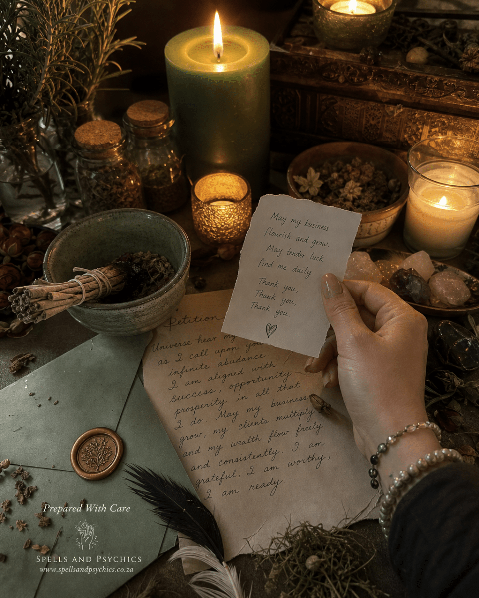 Powerful Business Success Spell for Tender Luck - Spells and Psychics