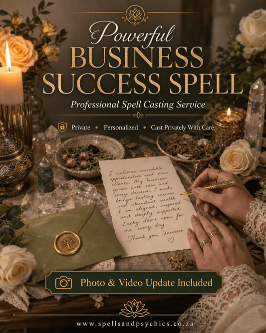 Powerful Business Success Spell for Tender Luck - Spells and Psychics