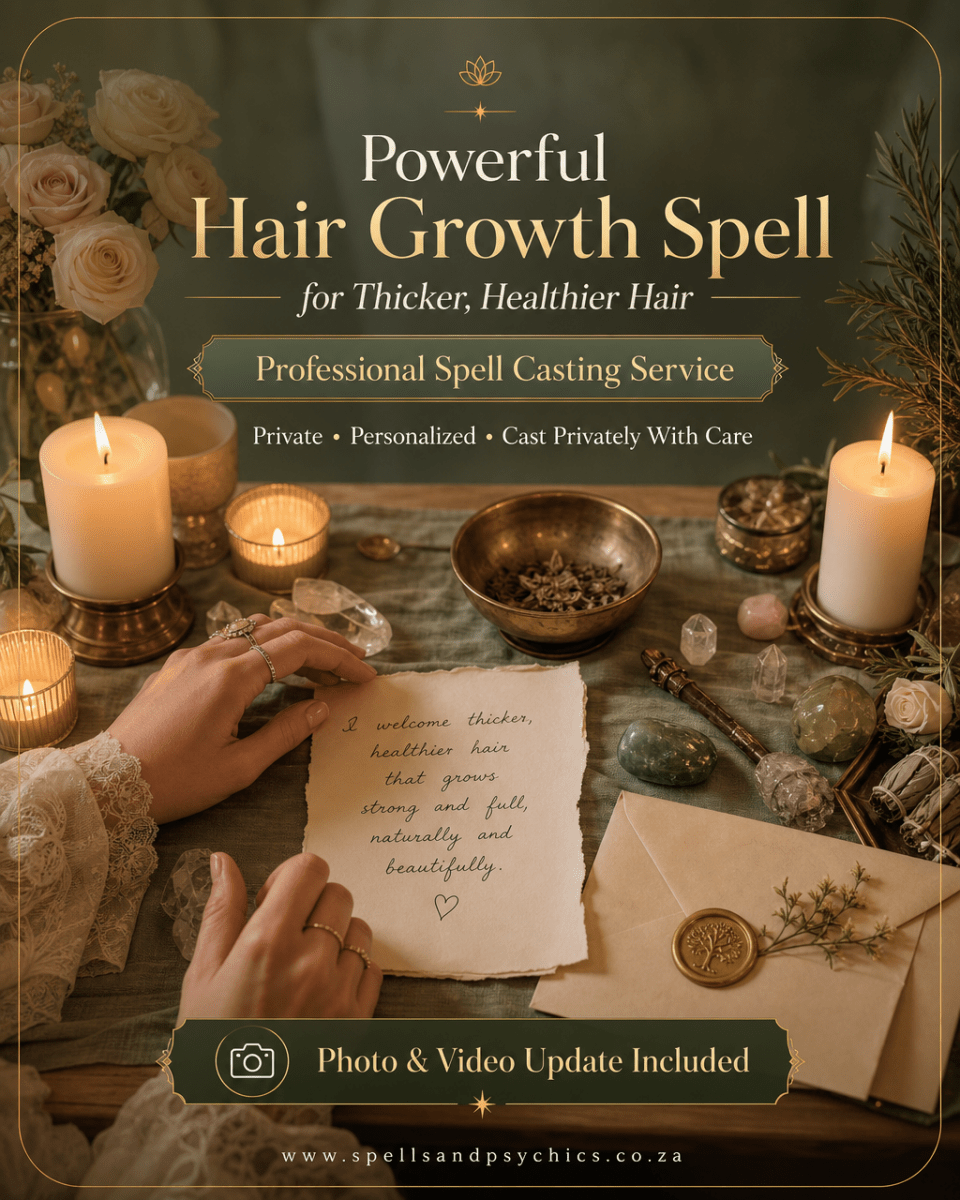 Powerful Hair Growth Spell for Thicker, Healthier Hair - Spells and Psychics