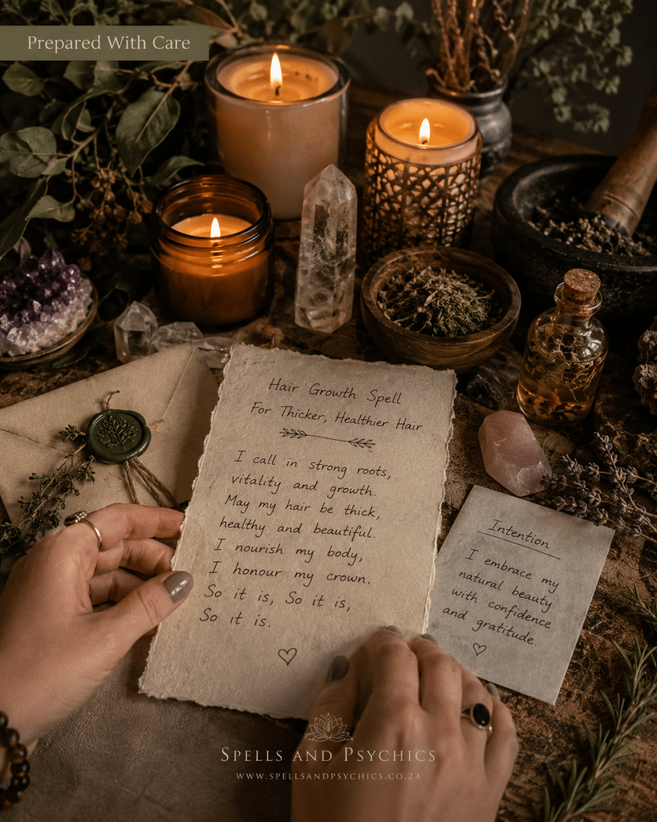 Powerful Hair Growth Spell for Thicker, Healthier Hair - Spells and Psychics
