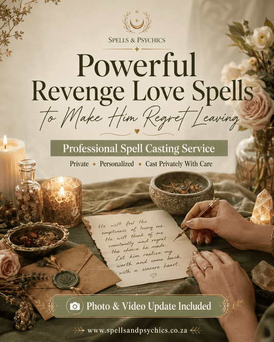 Powerful Revenge Love Spells to Make Him Regret Leaving - Spells and Psychics