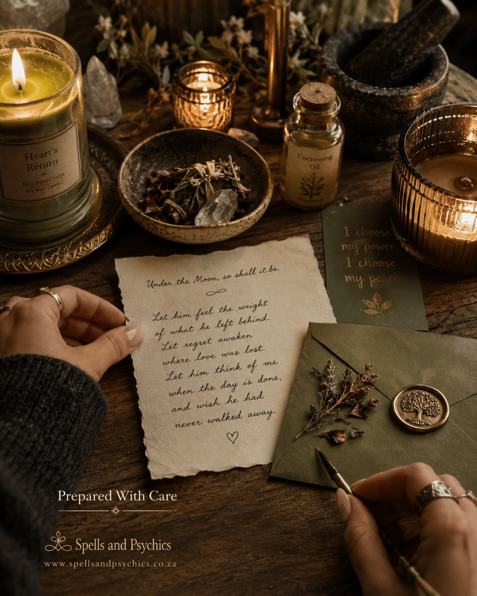Powerful Revenge Love Spells to Make Him Regret Leaving - Spells and Psychics