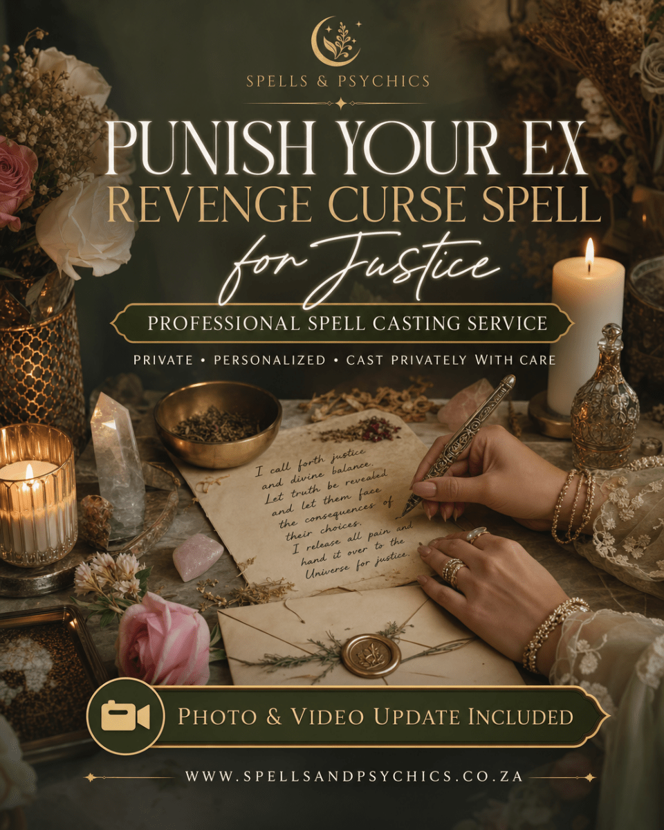Punish Your Ex Revenge Curse Spell for Justice - Spells and Psychics
