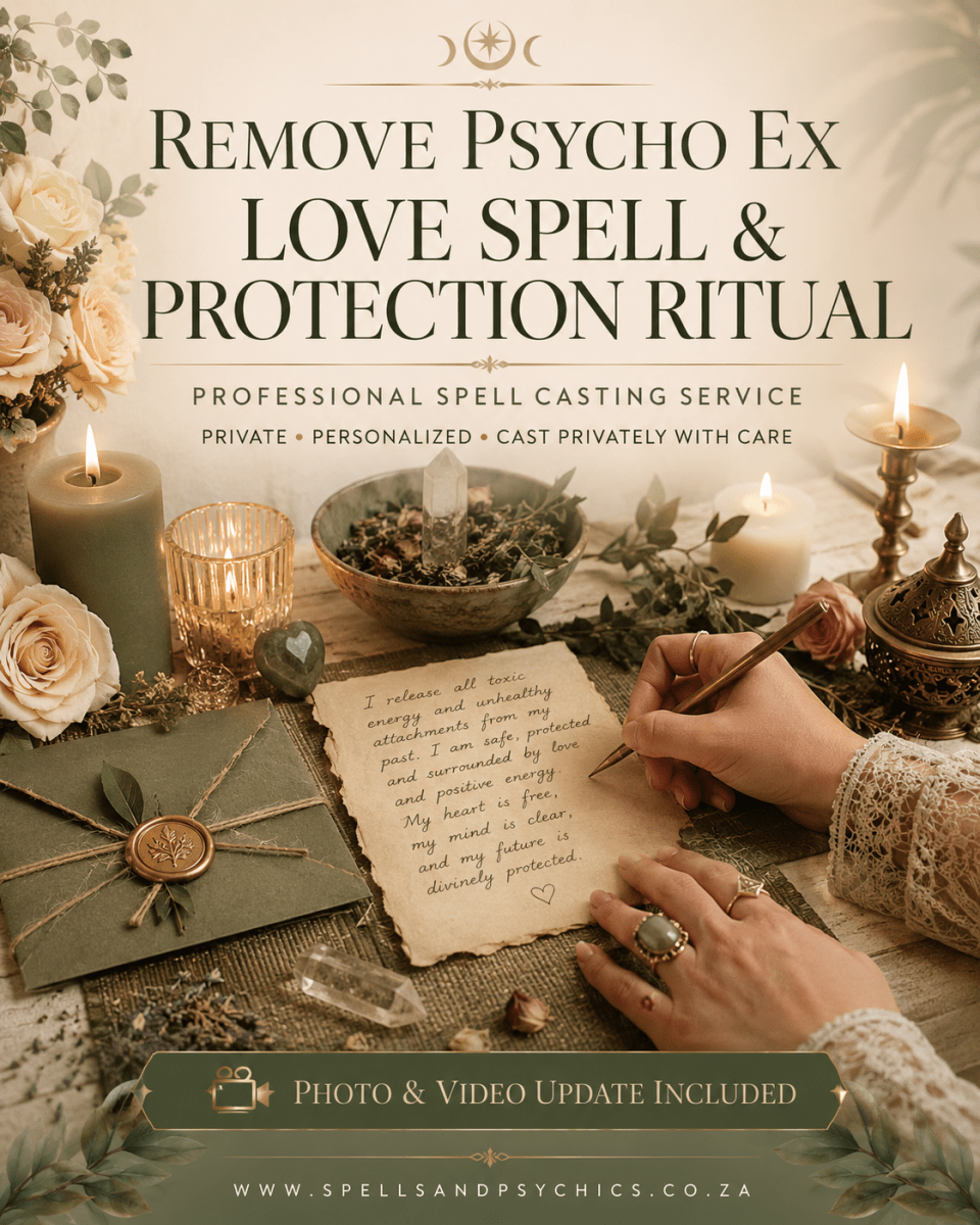 Remove Psycho Ex Love Spell & Protection Ritual - Spells and Psychics