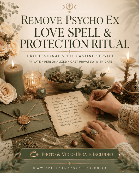 Remove Psycho Ex Love Spell & Protection Ritual - Spells and Psychics
