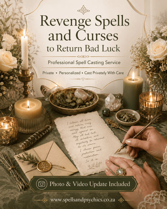 Revenge Spells and Curses to Return Bad Luck - Spells and Psychics