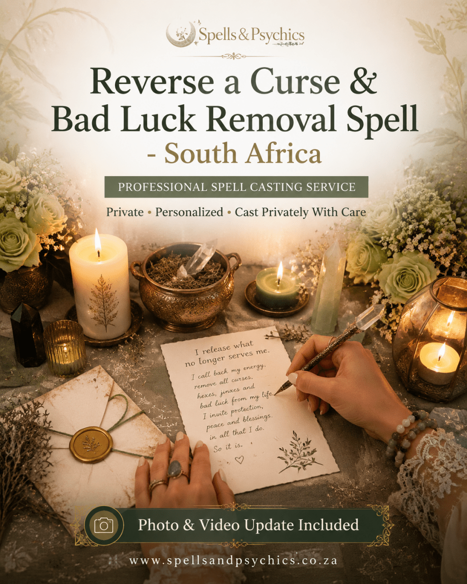 Reverse a Curse & Bad Luck Removal Spell - South Africa - Spells and Psychics