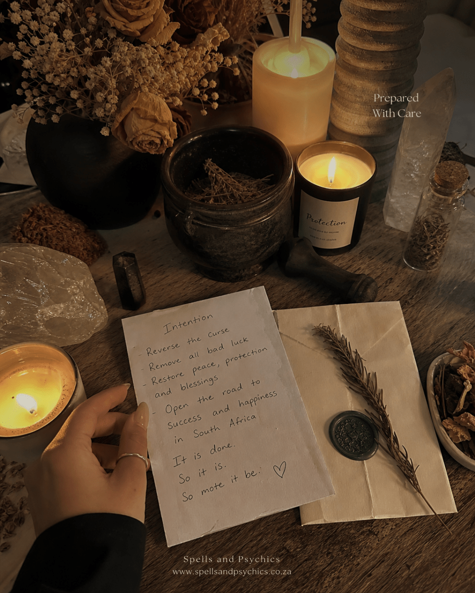 Reverse a Curse & Bad Luck Removal Spell - South Africa - Spells and Psychics