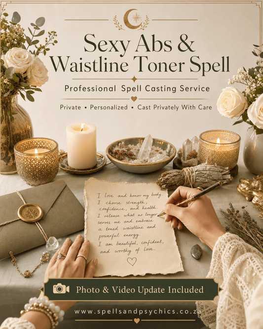 Sexy Abs & Waistline Toner Spell for Body Confidence - Spells and Psychics