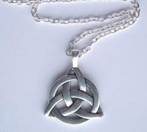 Silver Trinity Thor Wicca Charmed Necklace - Spells and Psychics
