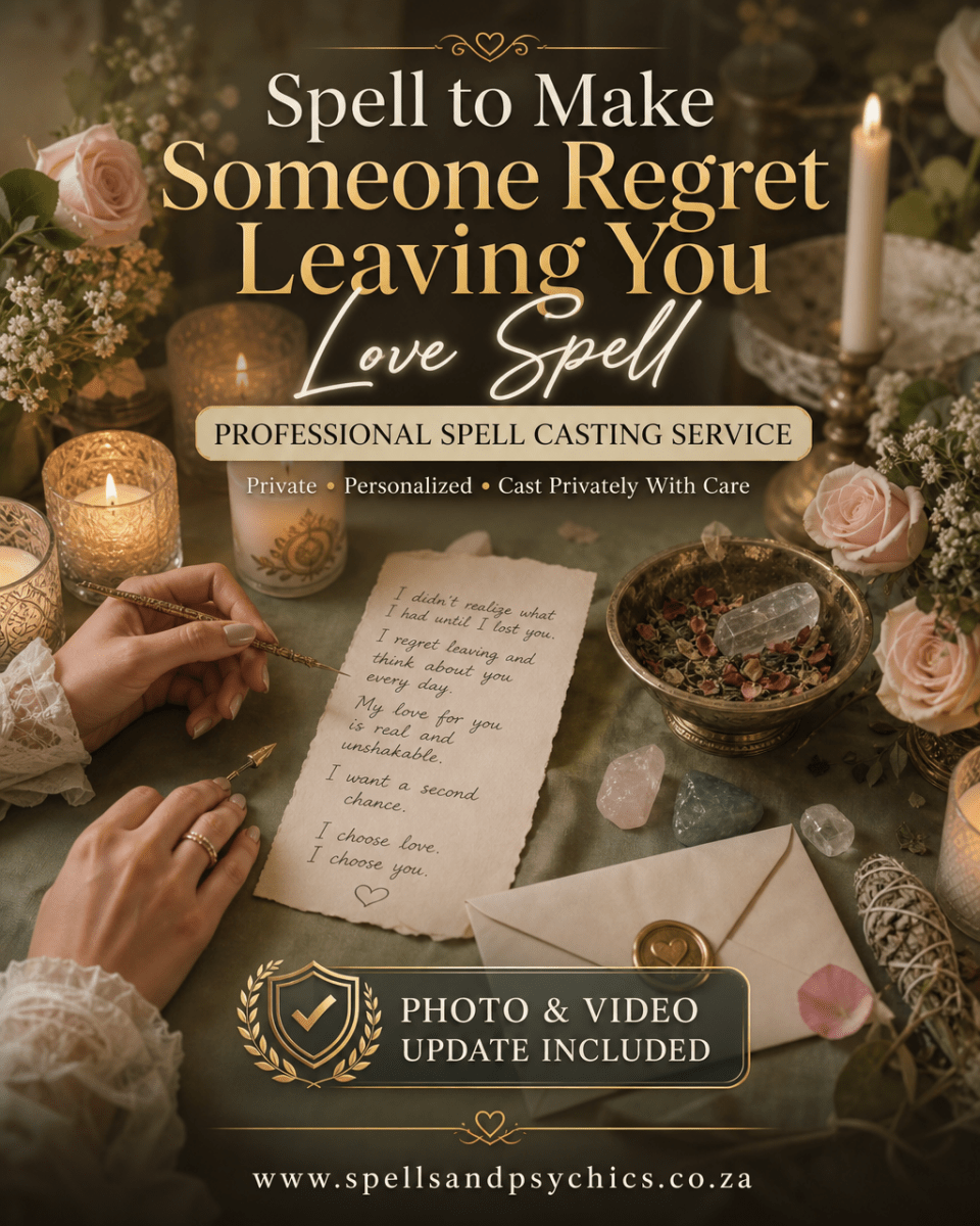 Spell to Make Someone Regret Leaving You Love Spell - Spells and Psychics