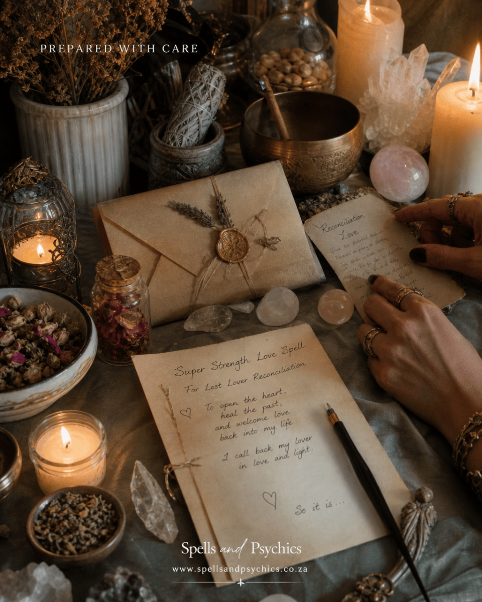 Super Strength Love Spell for Lost Lover Reconciliation - Spells and Psychics