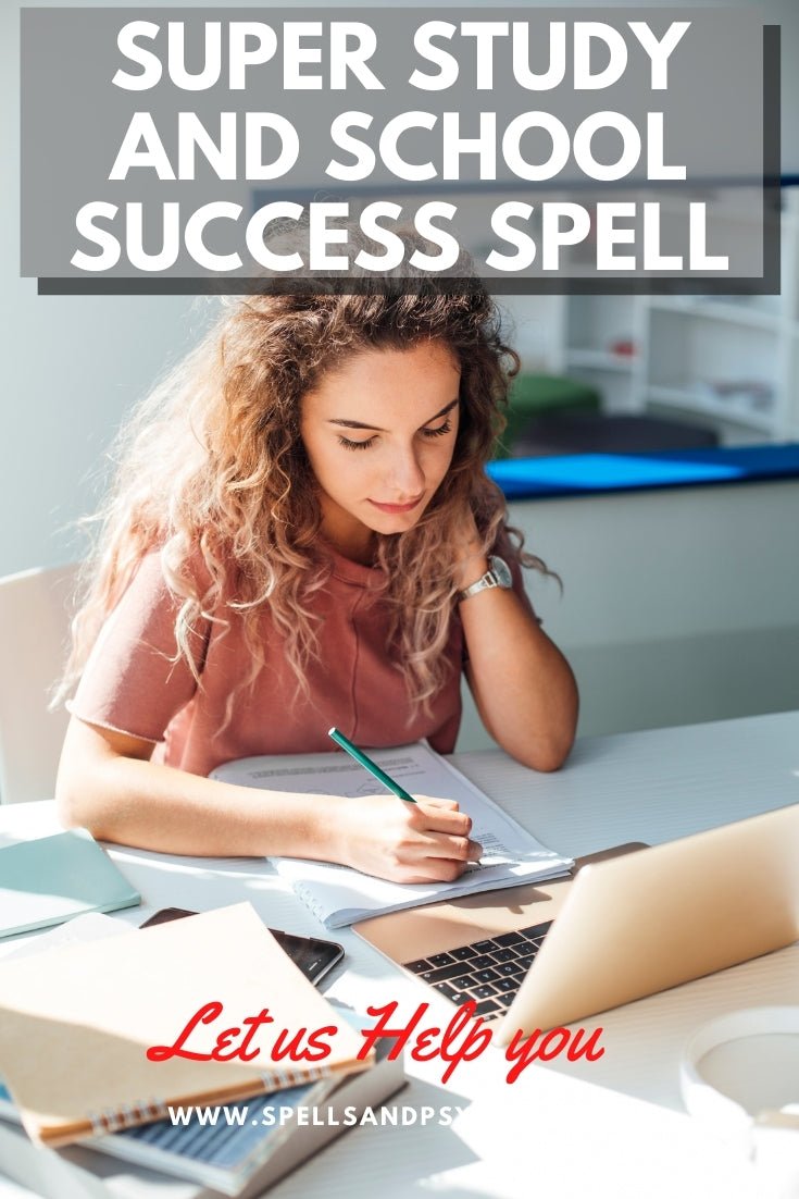 Powerful Study & School Success Spell ll